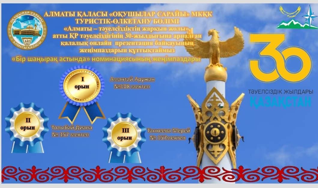 Алматы – тәуелсіздіктің жарқын жолы. Алматы-яркий путь независимости.