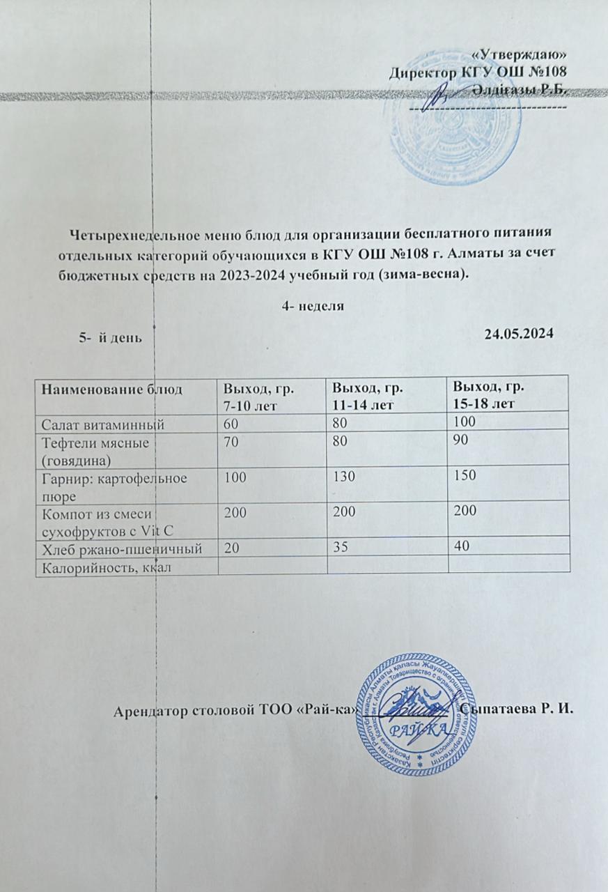 Ас мәзірі