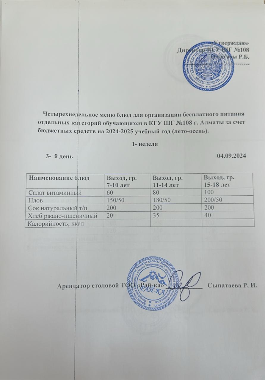Ас мәзірі