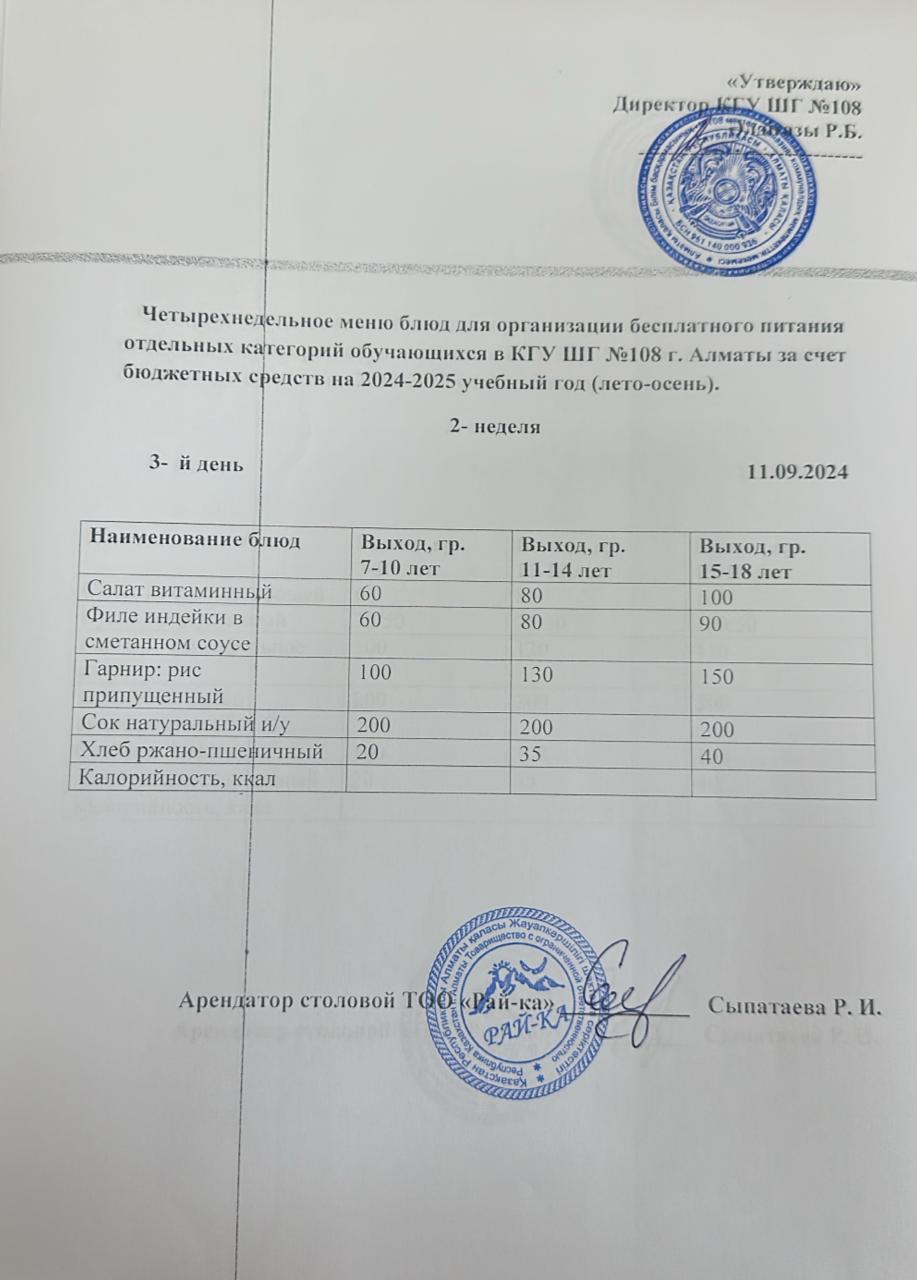 Ас мәзірі