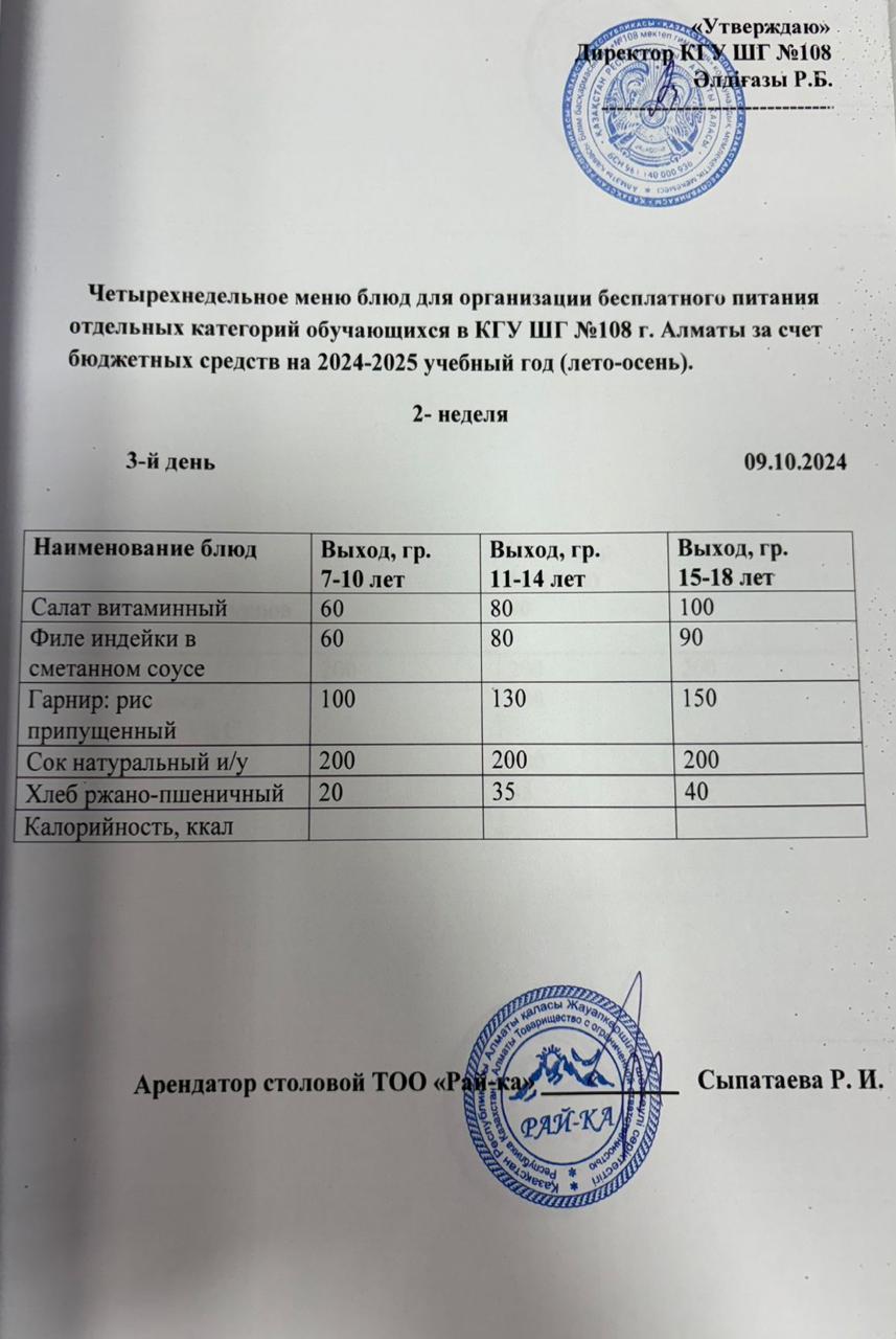 Ас мәзірі