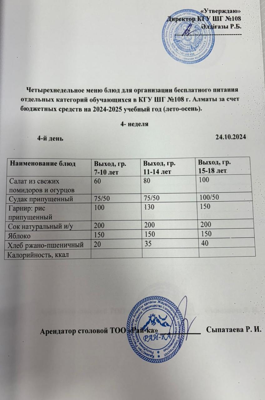 Ас мәзірі
