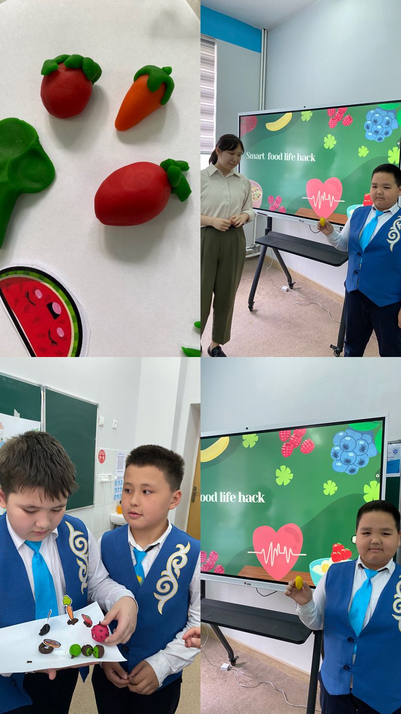 "SMART FOOD: Денеңе дем, санаңа серпін бер" тренинг сабағы